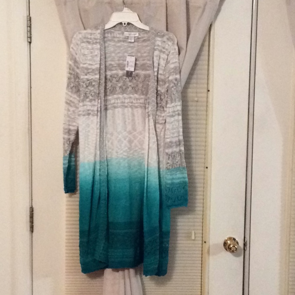 NWT cardigan Christopher & banks XL